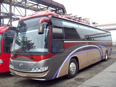 Рейсовый автобус Mercedes Астрахань-Атырау в Аксарайском