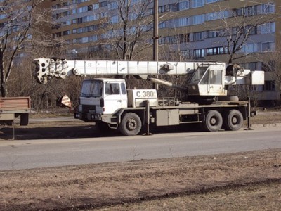 Вездеход автокран KATO MR-130 в Усть-Коксе