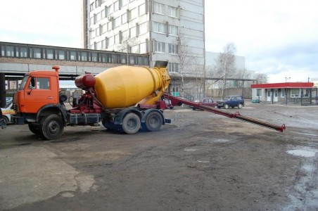 Бетоновоз на базе КРАЗ  Р23.2 в Подпорожье