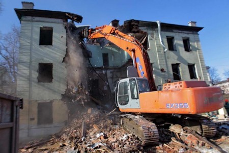 Демонтажные работы  в Комсомольске-на-Амуре