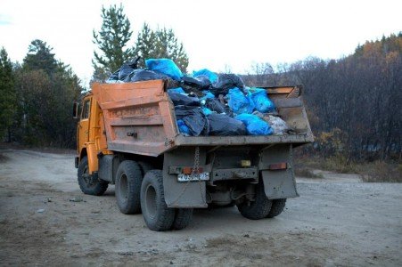 Вывоз мусора всего за 4,5 руб/кг. КГМ, ТБО, Строительный в Решетниково