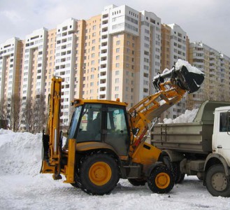 Уборка снега в Нижневартовске
