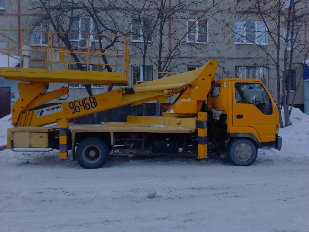 Аренда автовышки — Заводоуковск | Цены от собственников на услуги вышки за  час | Перевозка-24