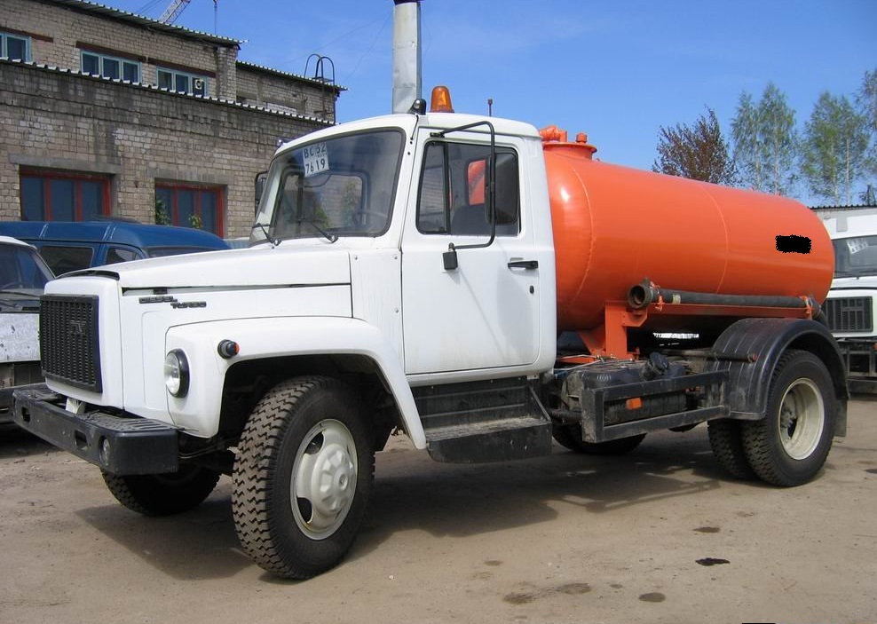 Откачка машина ГАЗ 3308