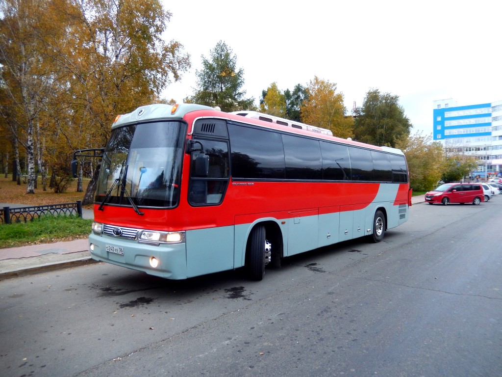 Автобус кия 45 мест. Kia Granbird автобус 45 мест. Автобус Новокузнецк. Автобус Усолье-Сибирское.