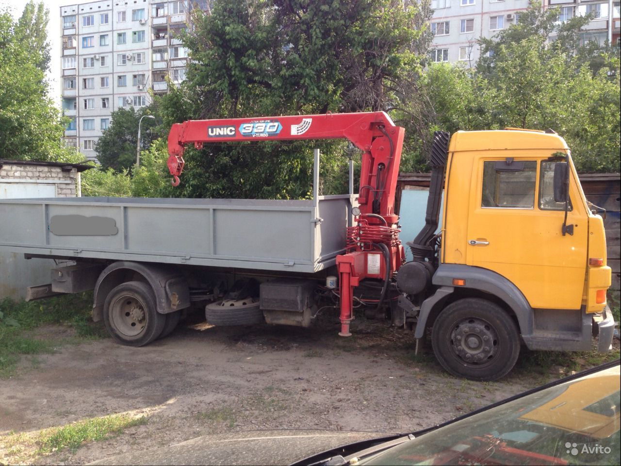 Аренда манипулятора — Фролово | Цены на услуги перевозки  краном-манипулятором