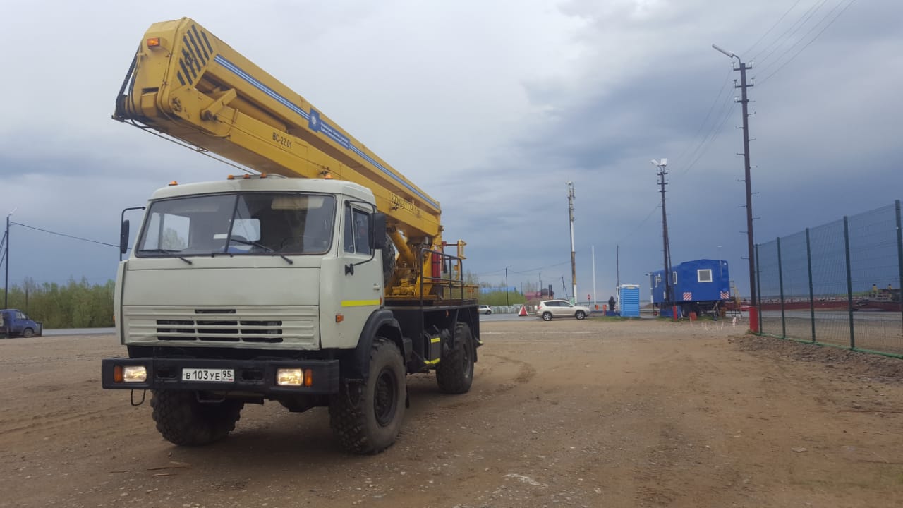 Автовышка 22 метра в аренду — Нижневартовск