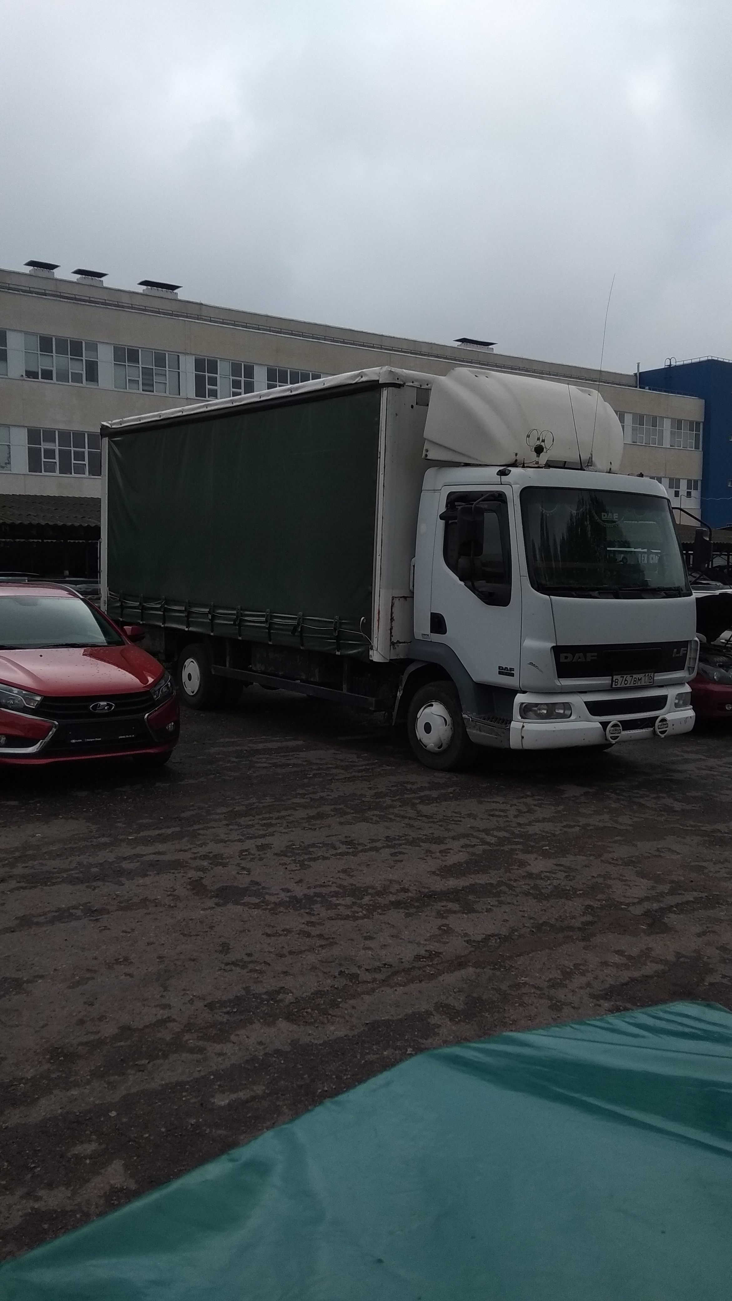 DAF LF тентованный 5 тонный