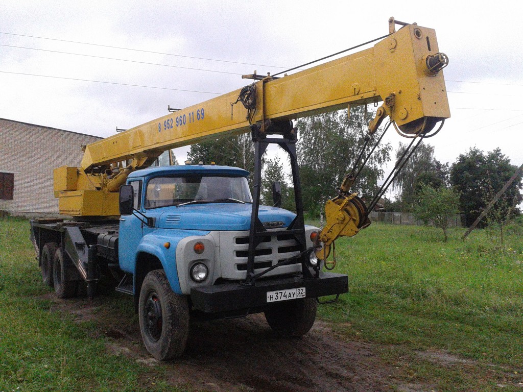 Автокран 10 тонн в аренду — Новозыбков