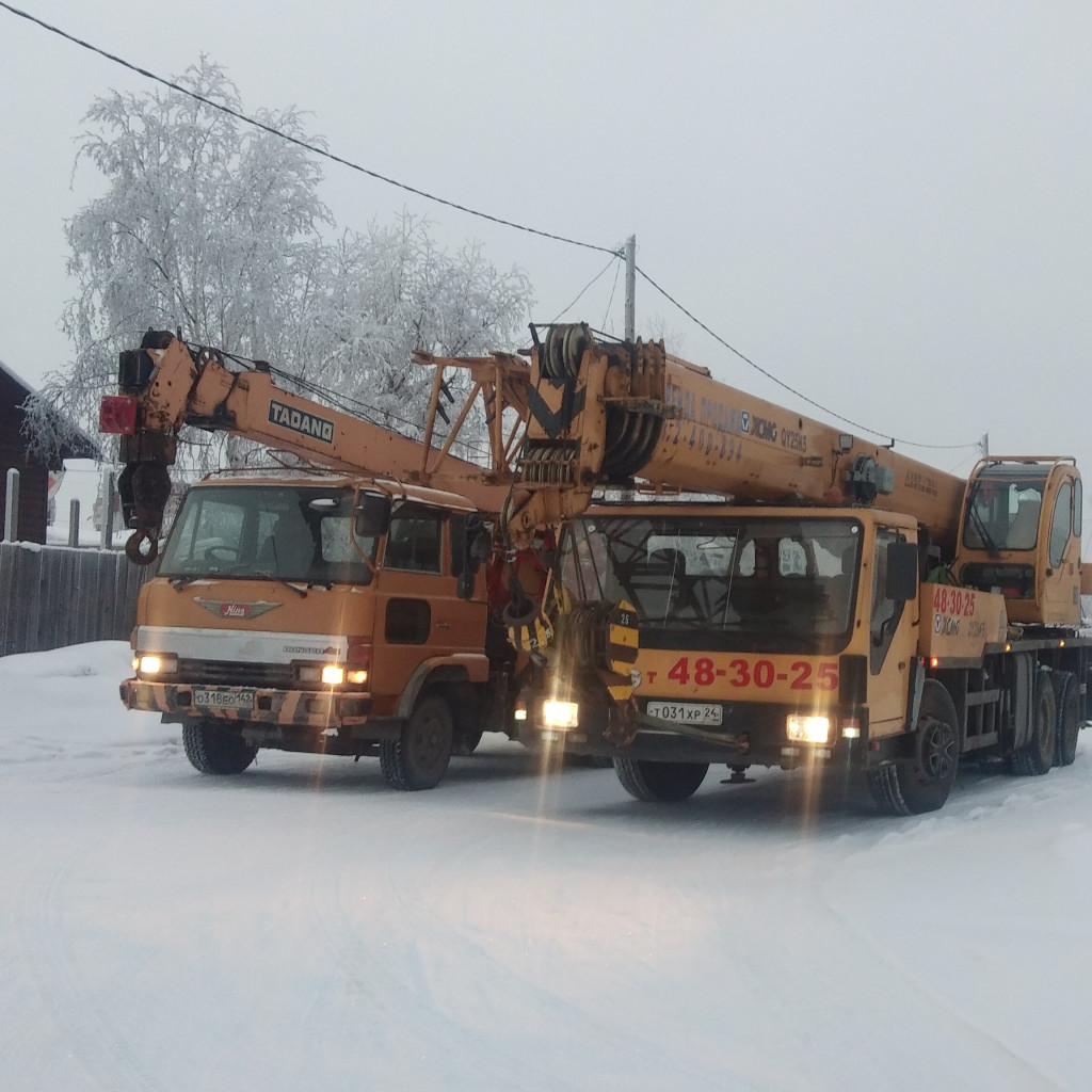 Автокран 25 тонн в аренду — Братск