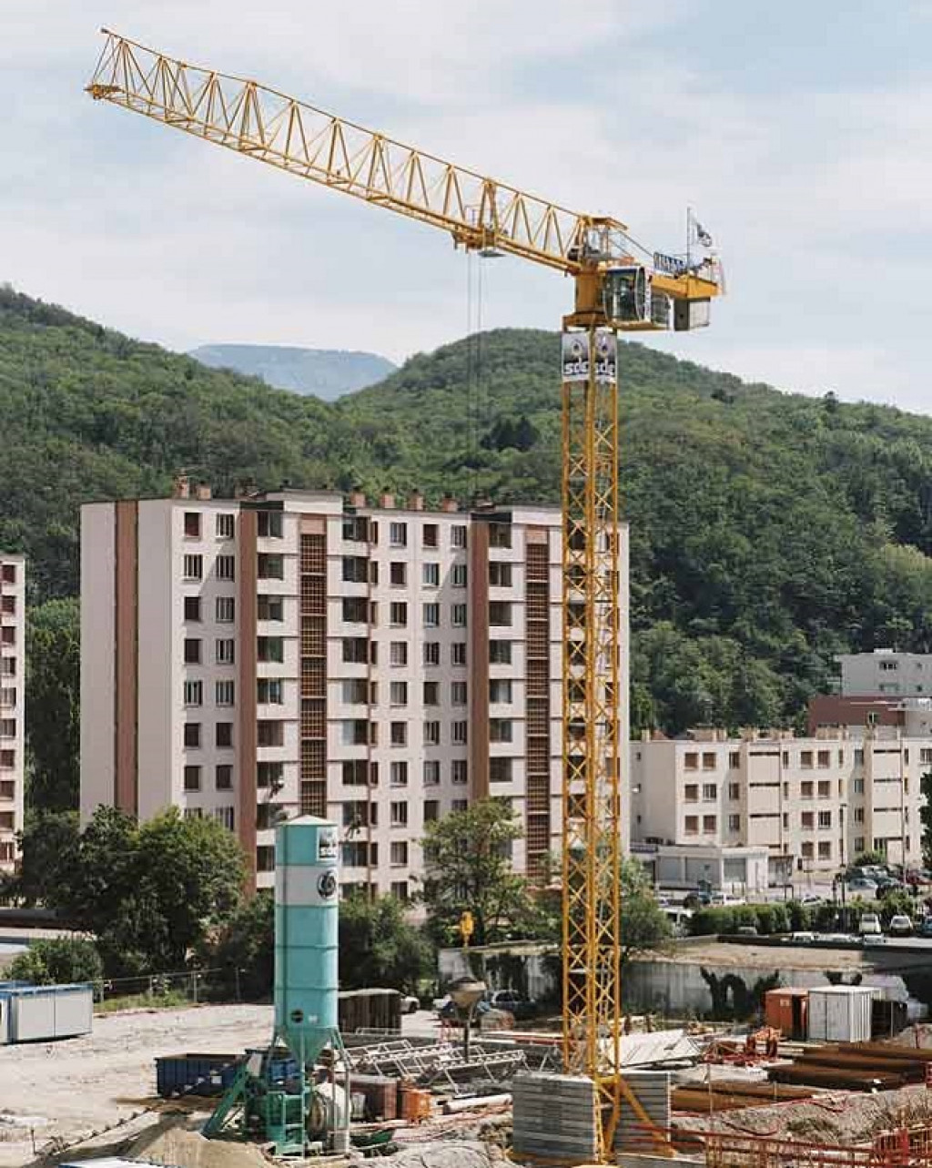 Услуги башенного крана в Белгородской области | Аренда подъемного крана