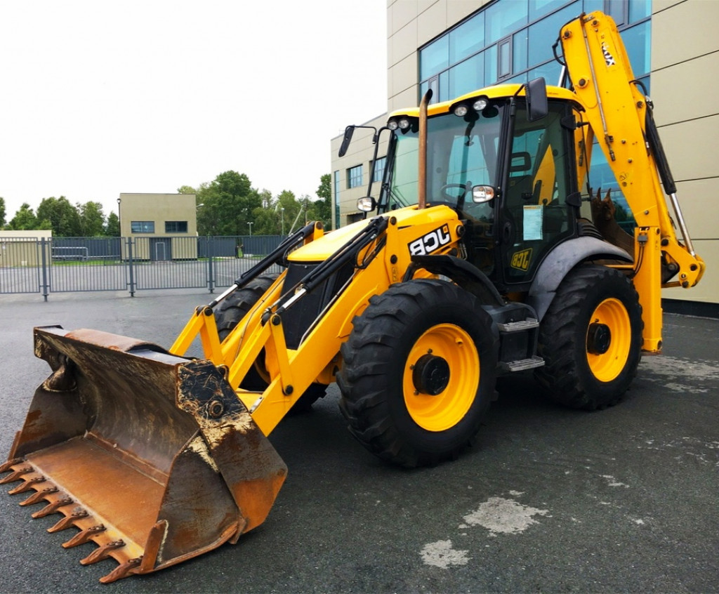 Картинки трактор jcb