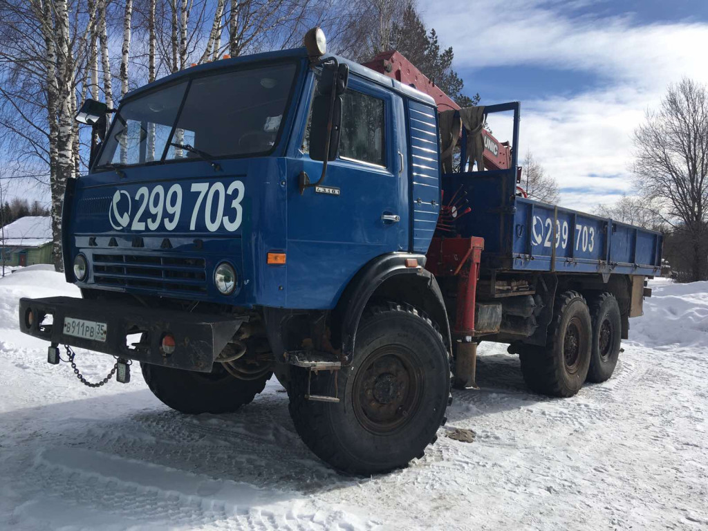 Аренда манипулятора КАМАЗ в Костроме