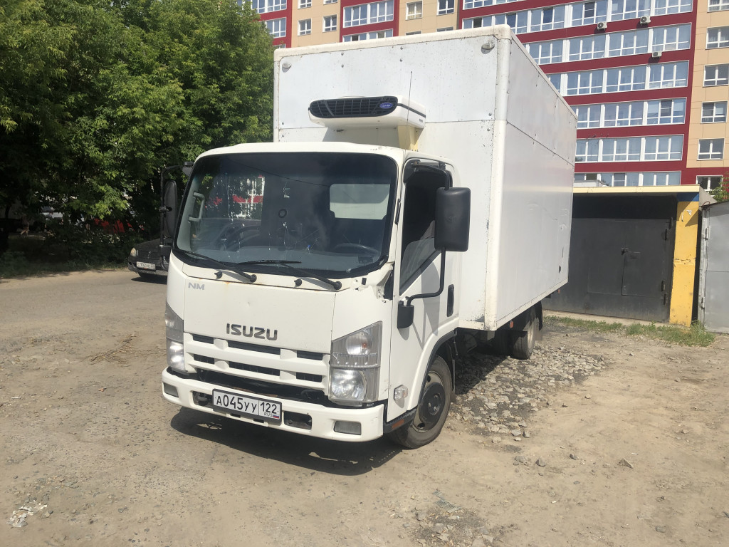 Исузу 5 тонник рефрижератор. Isuzu refrejirator.