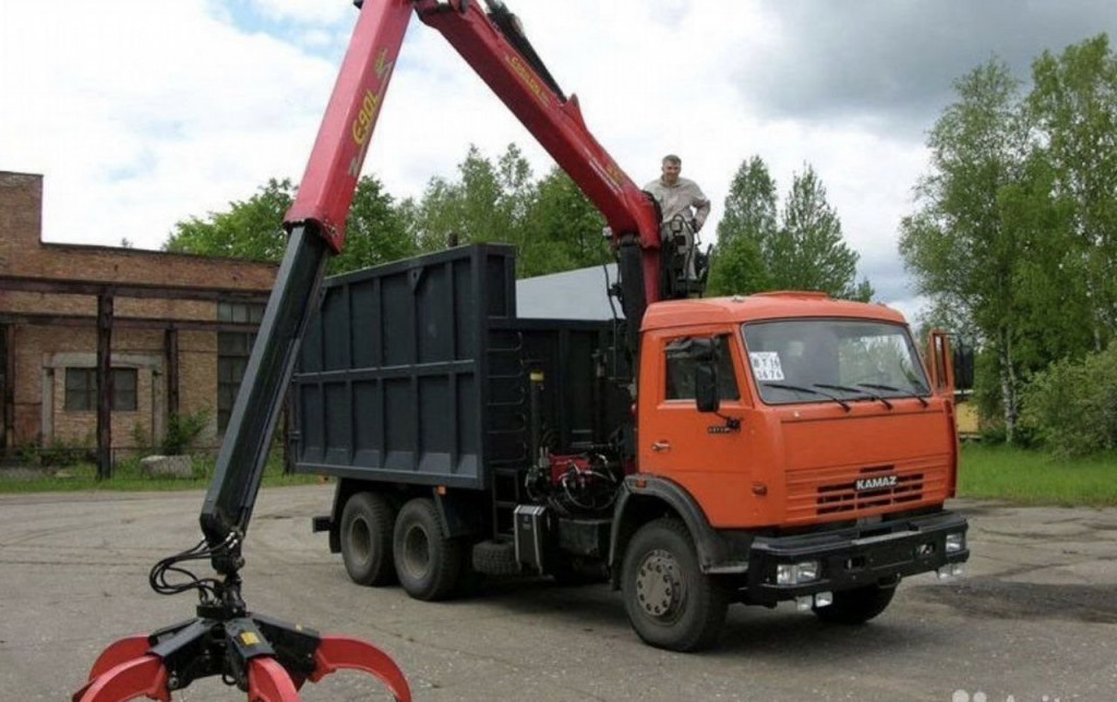 Ломовоз Камаз С Манипулятором Купить Б У