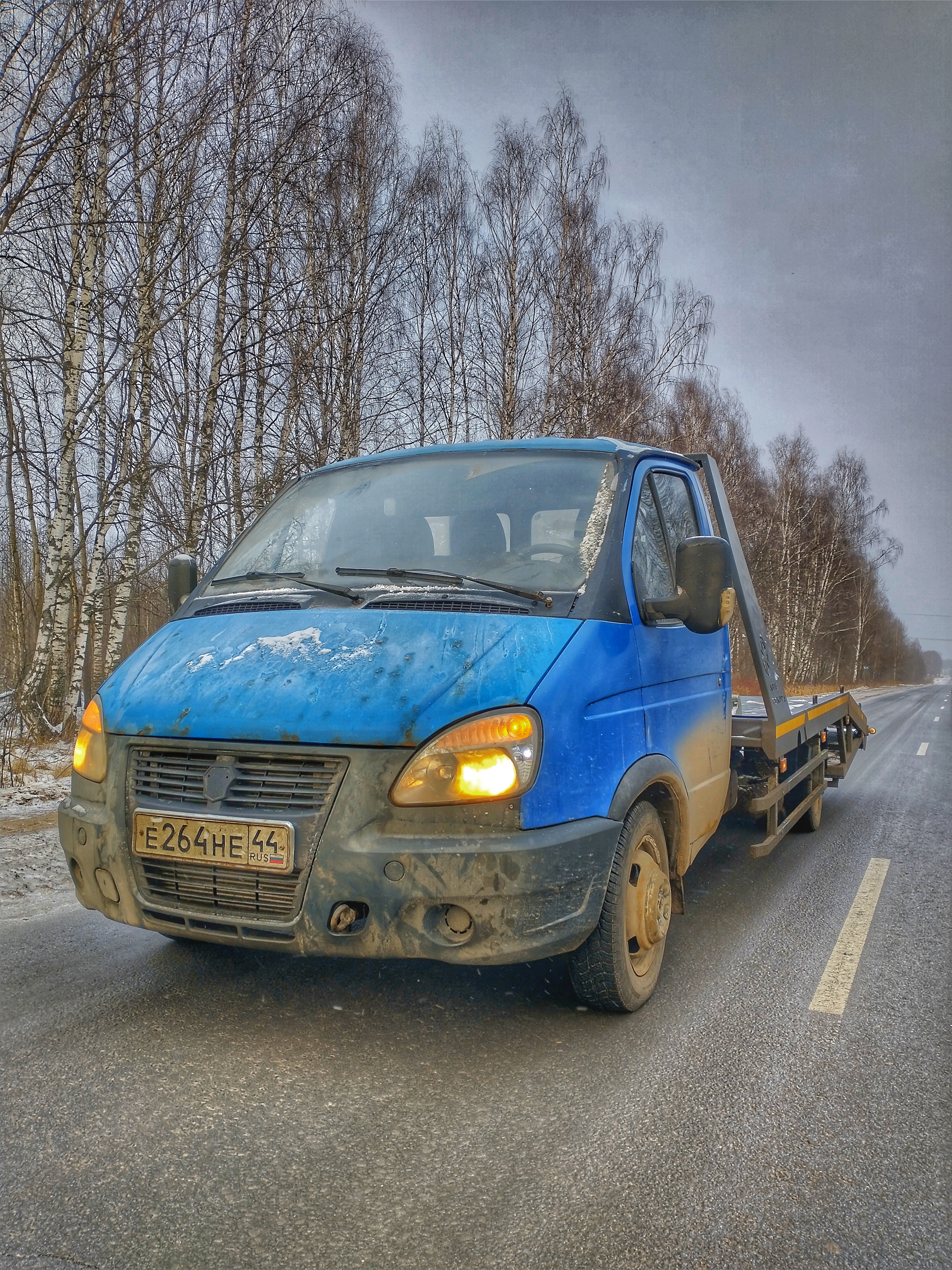 Услуги эвакуатора грузоподъемностью 3 тонн — Кострома