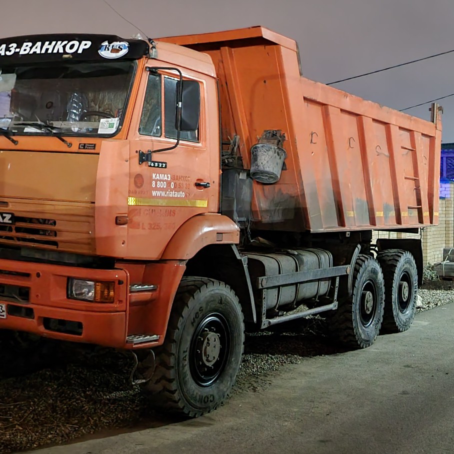 Аренда самосвала с объёмом кузова 16 кубов — Краснодар