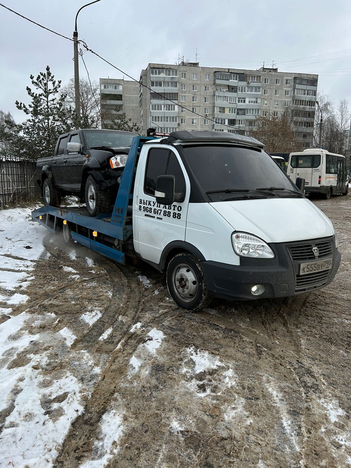 Услуги эвакуатора грузоподъемностью 3 тонн — Орехово-Зуево