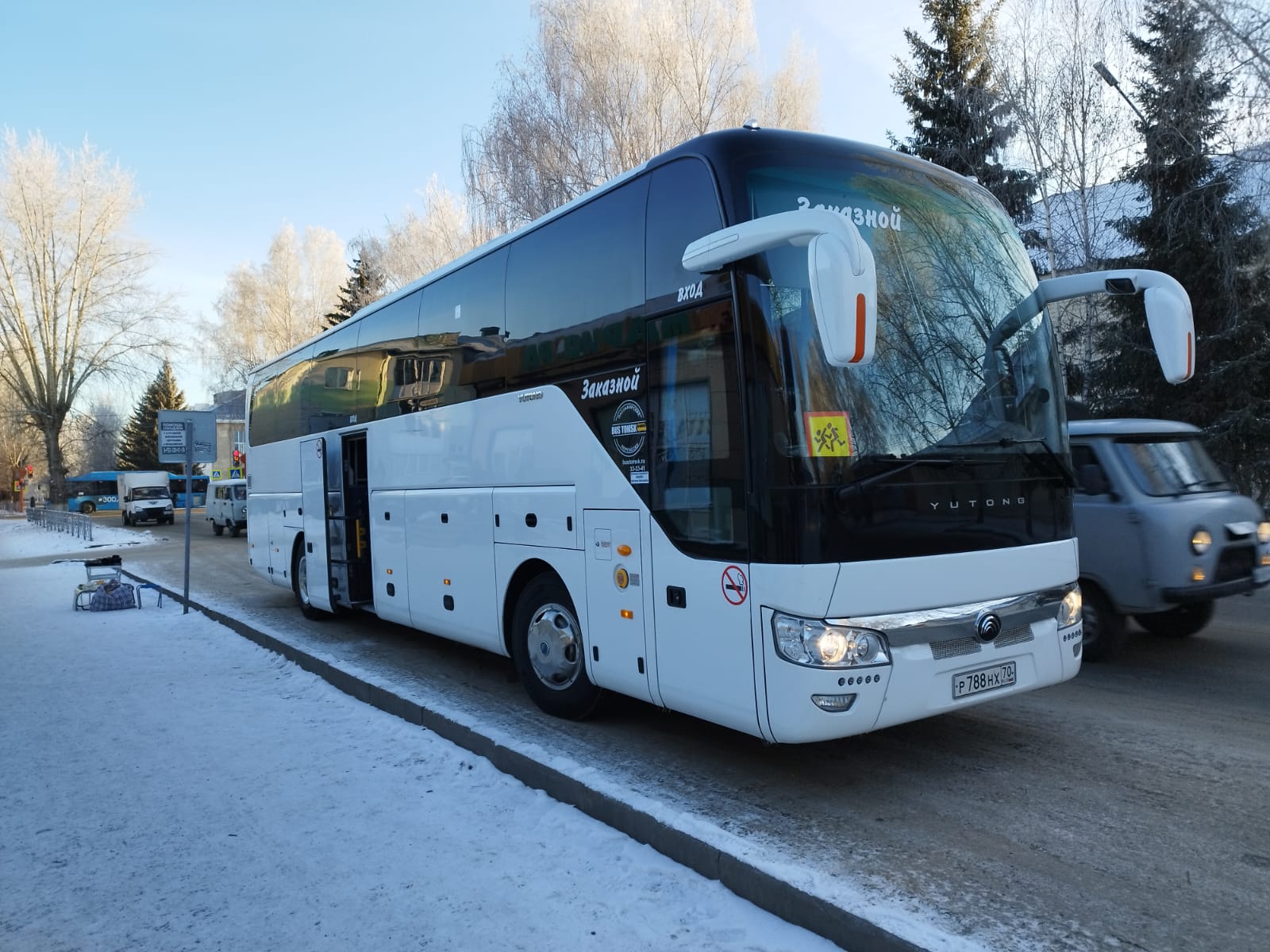 Заказные перевозки автобусами в Томске