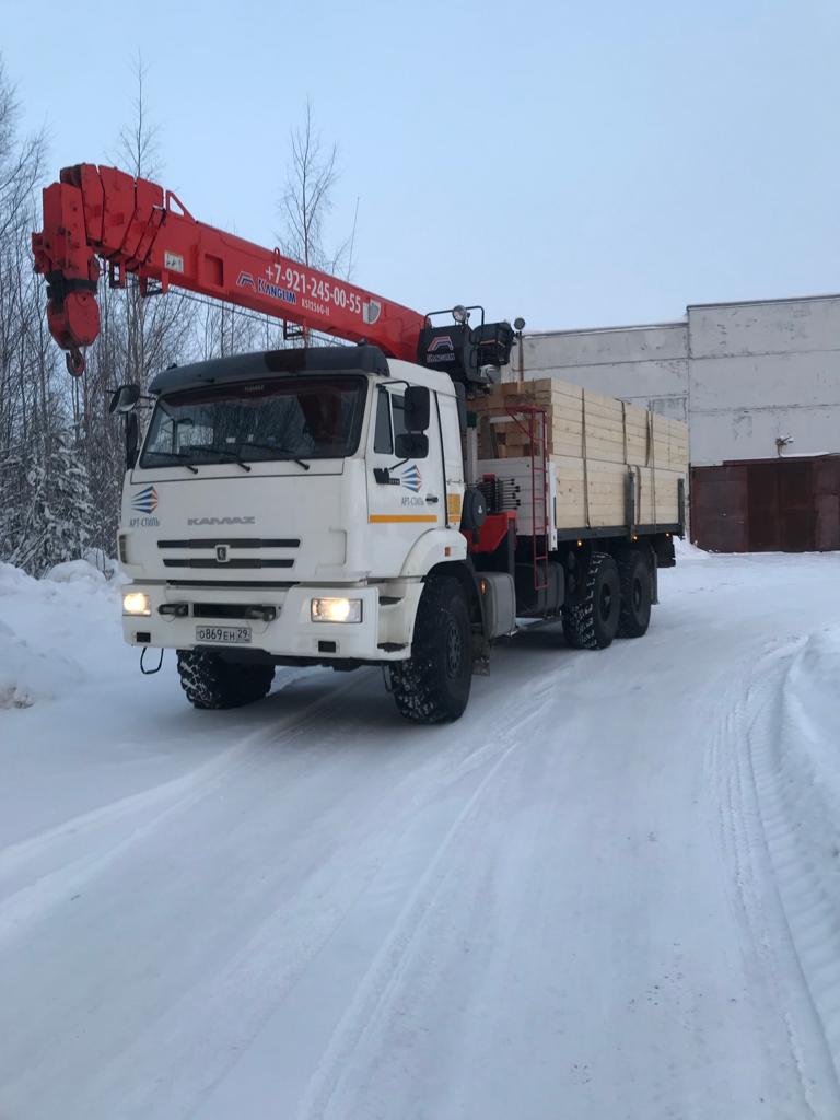 Услуги манипулятора в Архангельской области | Аренда манипуляторной техники