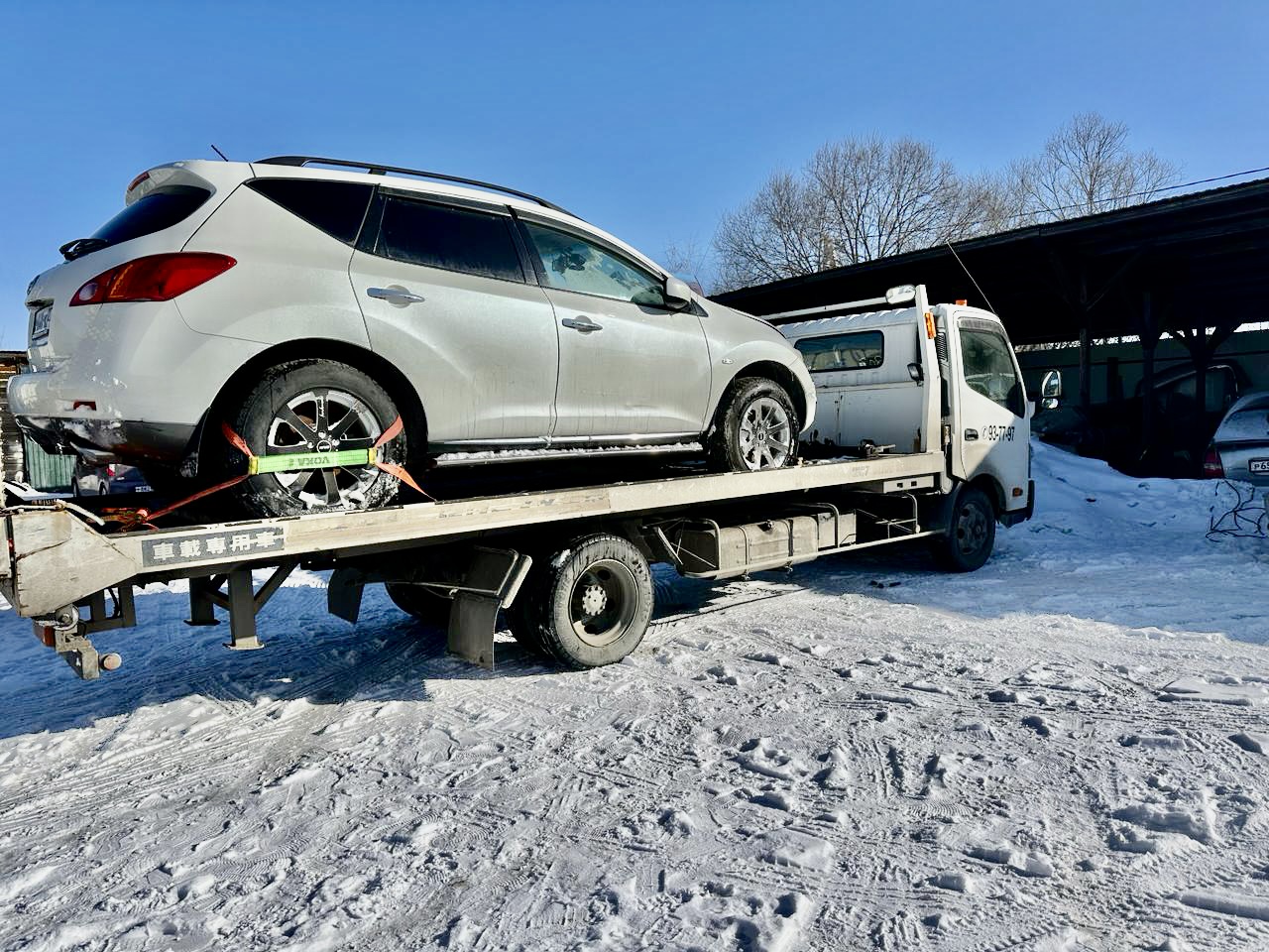 Услуги эвакуатора грузоподъемностью 3 тонн — Хабаровск