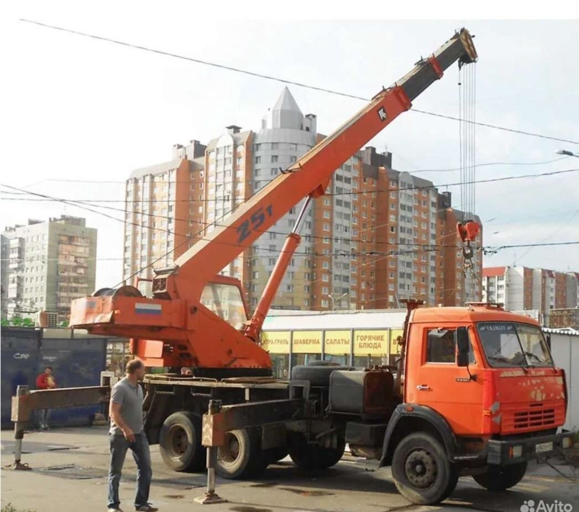 Автокран 25 тонн в аренду — Майкоп