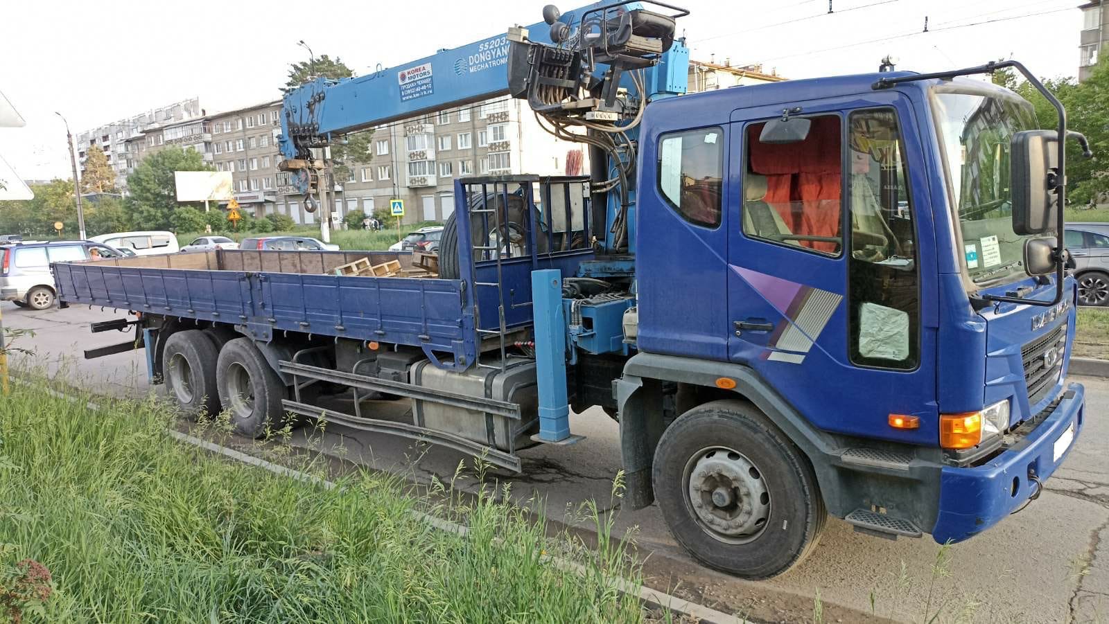 Услуги манипулятора в Иркутской области | Аренда манипуляторной техники