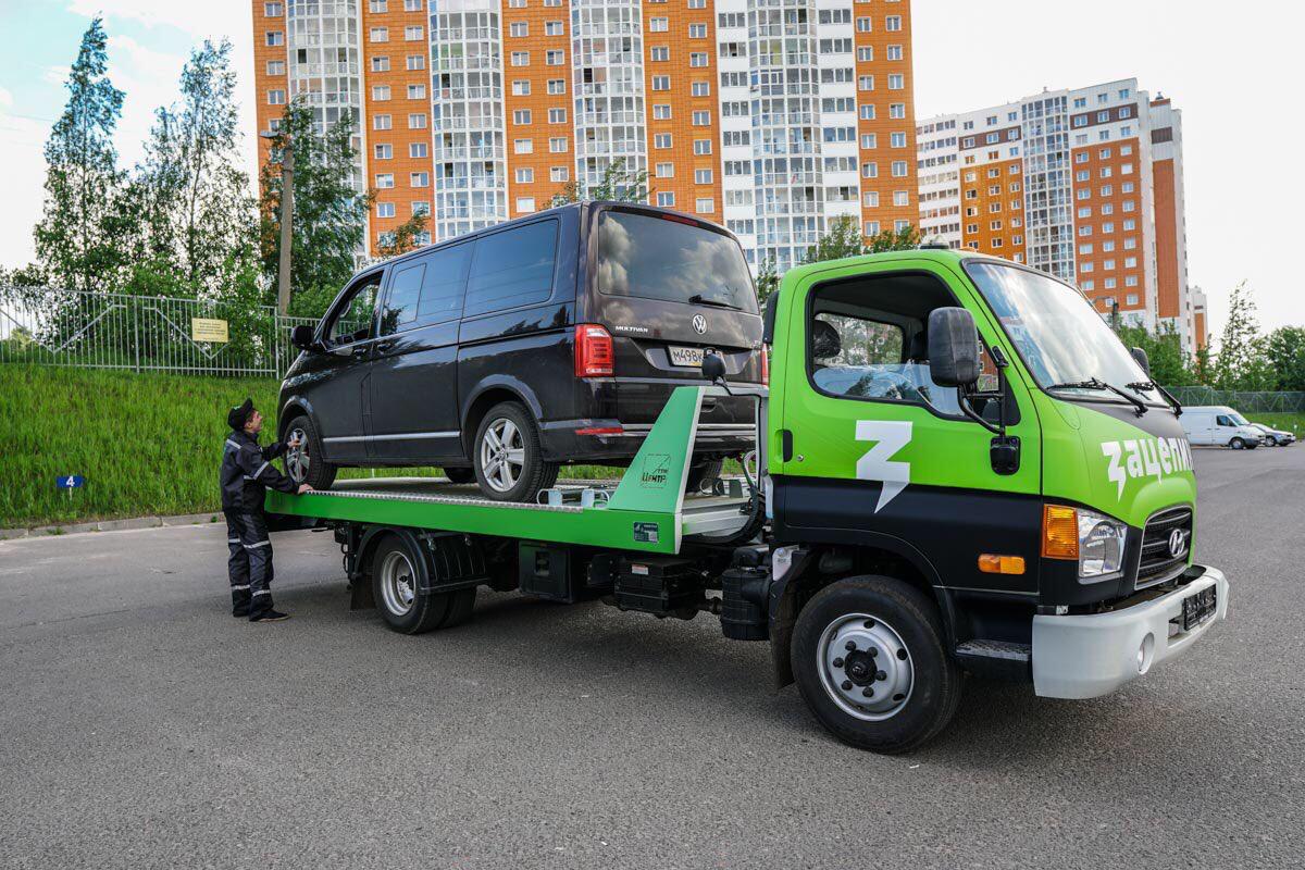 Услуги эвакуатора грузоподъемностью 4 тонн — Санкт-Петербург