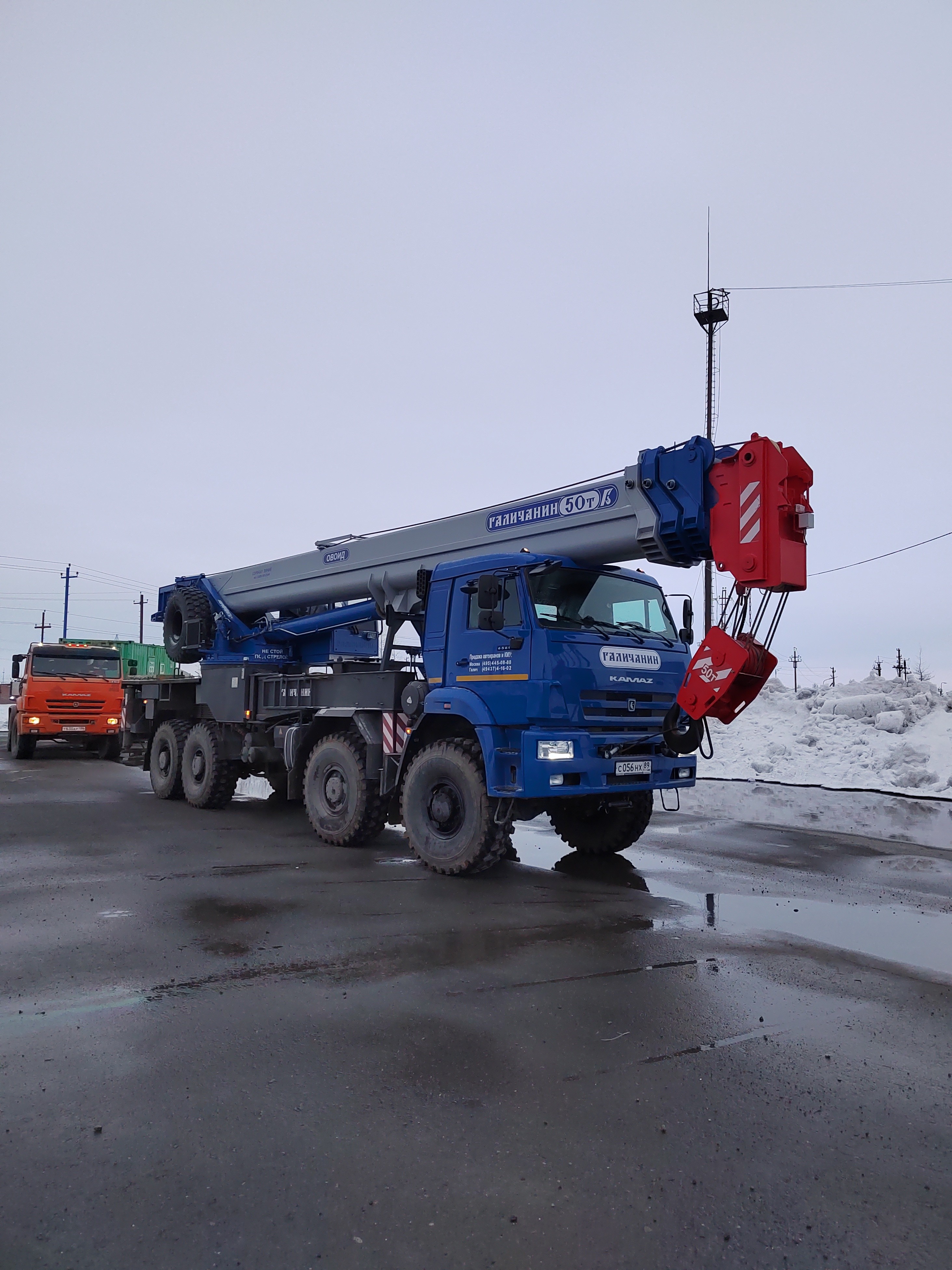 Автокран 50 тонн в аренду — Новый Уренгой