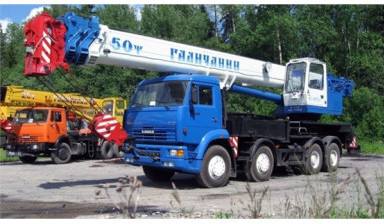 Объявление от Светлана: «Аренда автокрана 50 тонн Ивановец» 1 фото