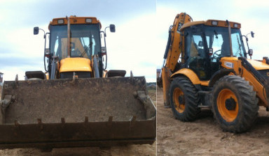 Объявление от Илья: «Экскаватор- погрузчик JCB 4CX Super, аренда услуги» 1 фото