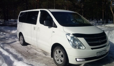 Объявление от Александр: «Пассажирские перевозки Hyundai Starex белый» 1 фото