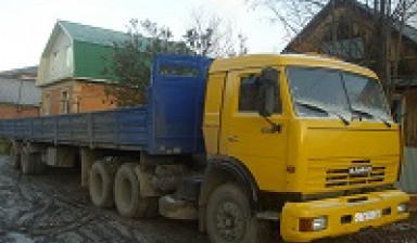 Объявление от Владимир: «Грузоперевозки до 20 тонн тягач- длинномер» 1 фото