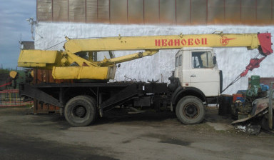 Объявление от Антон: «Автокран 14 тонн, кран Ивановец» 1 фото