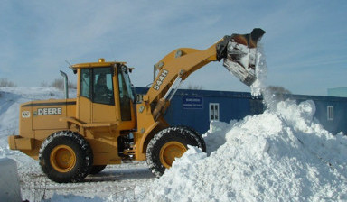 Объявление от Андрей: «Вывоз и уборка снега трактором» 1 фото