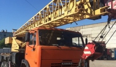 Объявление от Евгений: «Автокран Галичанин на базе камаз кс-55713-1» 1 фото