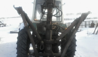 Объявление от Андрей: «Трактор юмз-6л с грейферной установкой» 1 фото