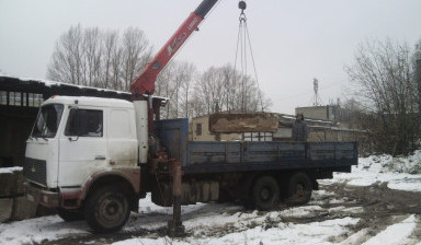 Услуги манипулятора МАЗ-6303 . 12 тонн в Караваево