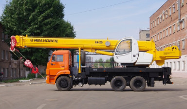 Объявление от Антон: «Аренда авто крана Ивановец 25 тонн» 1 фото