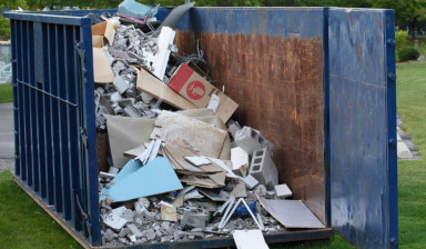 Объявление от Балтийская Уборочная Компания: «Аренда Контейнера ПУХТО 27 м3, Вывоз мусора.» 1 фото