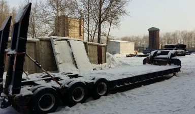 Объявление от Продавец: «Trailer Low-bed Trailer HL3-2DNXA Трал низкорамный» 1 фото