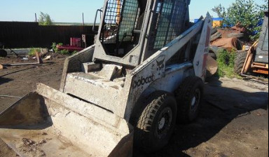 Объявление от Сергей: «Мини погрузчик Bobcat 843» 1 фото