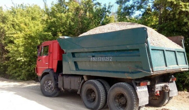 Доставка сыпучих грузов Камазами