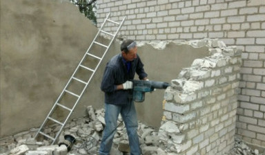 Объявление от Сергей: «Демонтаж от слома стен, пола, до сноса дома» 1 фото