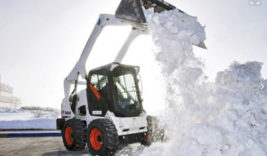 Объявление от Евгений: «Бобкет-Уборка снега» 1 фото
