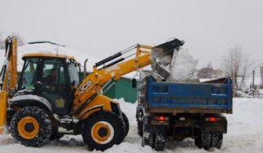 Уборка и вывоз снега, с крыш и дворов в Гурском