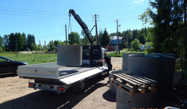 Объявление от Андрей: «Аренда а/м с манипулятром. Перевозка грузов. kolesnye» 1 фото