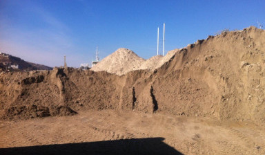 Продажа речного песка и щебня в Севастополе в Евпатории