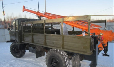 Объявление от Алексей Валерьевич: «Газ-66 бм-302Б продам ямобур» 1 фото