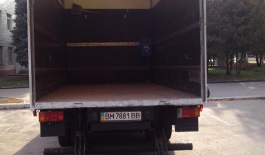 Объявление от Николай: «Машина Ивеко мебельный фургон 18 м.куб.:  длина - 4,00  шири» 1 фото